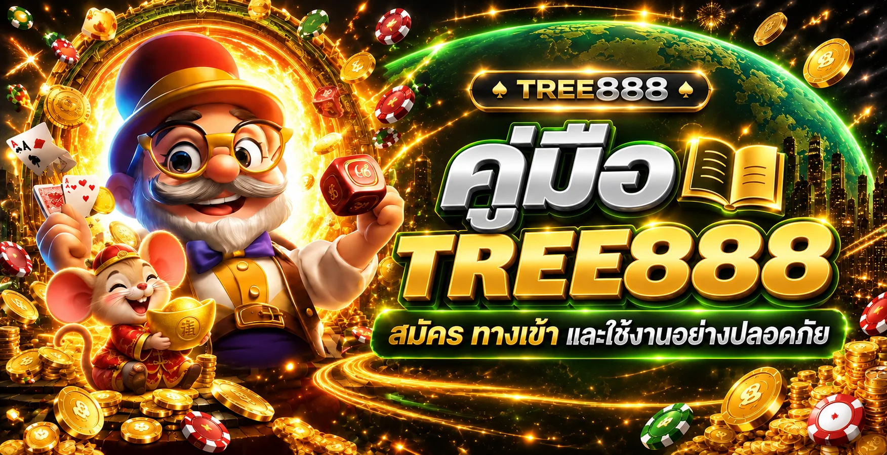 TREE888 คู่มือสมัคร ทางเข้า และใช้งานปลอดภัย